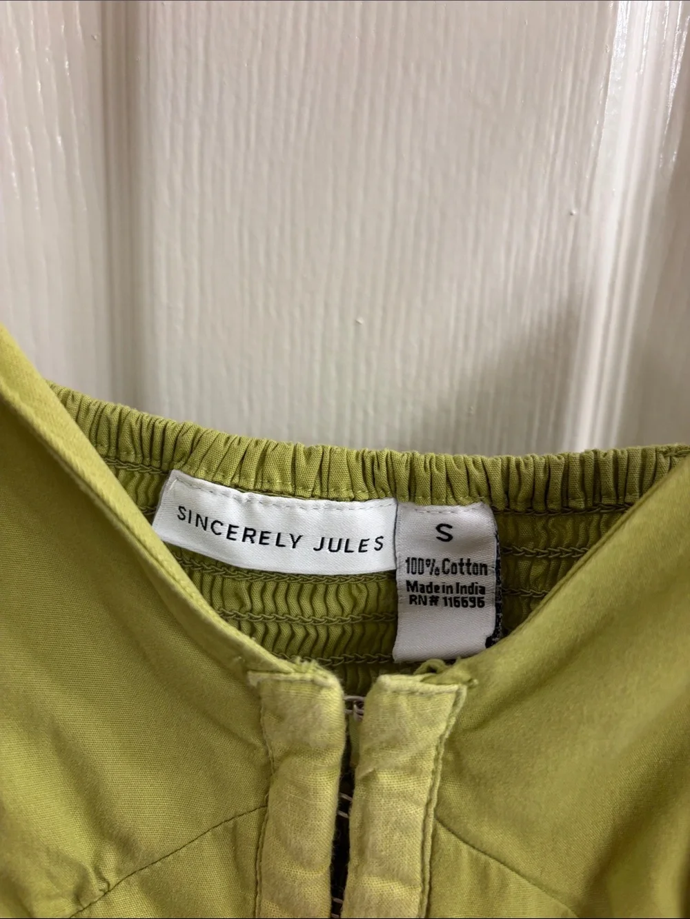 Chartreuse strapped Midi sundress